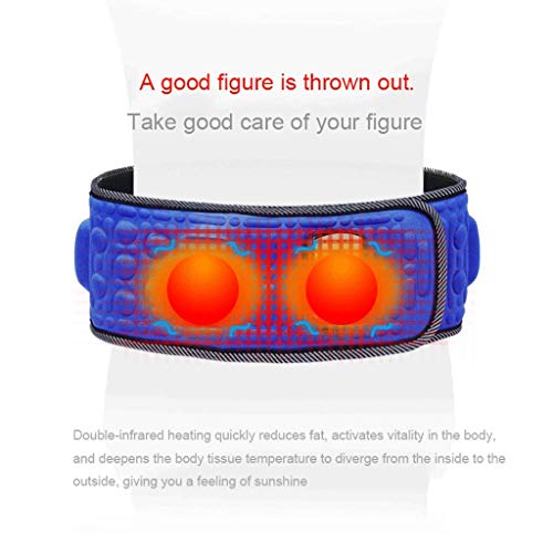 SHGK Correa Massager Eléctrico Adelgaza, Mujeres Masajes Cintura para Adelgazar Ejercicio Pierna Vientre Grasa Masajeador Abdomen Calefacción SHGK Correa Massager Eléctrico Adelgaza, Mujeres Masajes Cintura para Adelgazar Ejercicio Pierna Vientre Grasa Masajeador Abdomen Calefacción