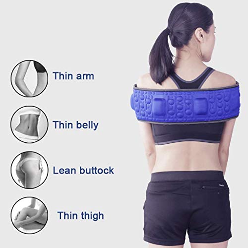 SHGK Correa Massager Eléctrico Adelgaza, Mujeres Masajes Cintura para Adelgazar Ejercicio Pierna Vientre Grasa Masajeador Abdomen Calefacción SHGK Correa Massager Eléctrico Adelgaza, Mujeres Masajes Cintura para Adelgazar Ejercicio Pierna Vientre Grasa Masajeador Abdomen Calefacción