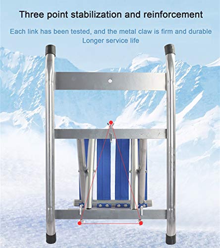 SHIBOHAN Snow Sleigh, Coche de Hielo al Aire Libre Patinaje Patinaje Casero Patito de Hielo Niños Doble Plegable Vintage Patines de Hielo Invierno Coche de Hielo Cono, Trineos De Nieve SHIBOHAN Snow Sleigh, Coche de Hielo al Aire Libre Patinaje Patinaje Casero Patito de Hielo Niños Doble Plegable Vintage Patines de Hielo Invierno Coche de Hielo Cono, Trineos De Nieve