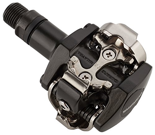 Shimano PDM505L - Pedales M-505 Spd, color negro