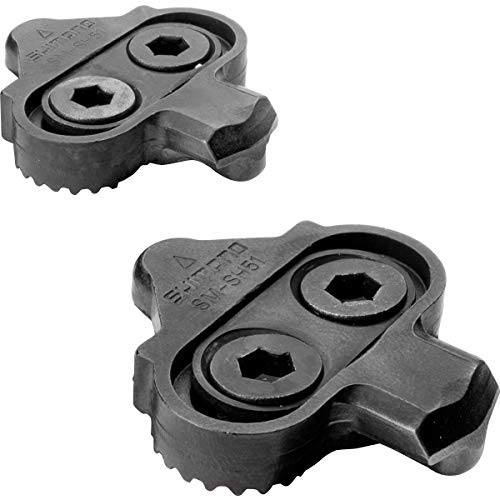 Shimano Y42498201 Calas para Shimano, SPD, SM-SH51, sin chapa (juego)