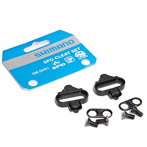 Shimano Y42498201 Calas para Shimano, SPD, SM-SH51, sin chapa (juego) Shimano Y42498201 Calas para Shimano, SPD, SM-SH51, sin chapa (juego)