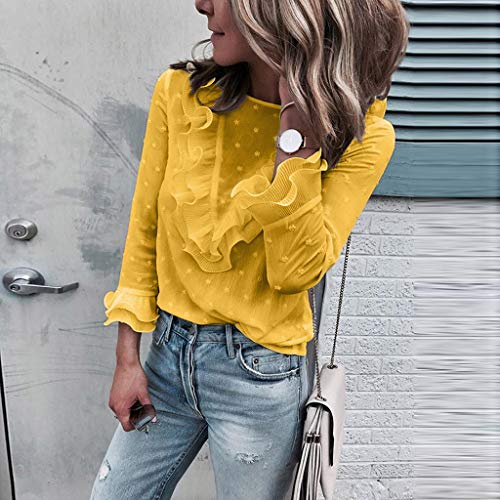 SHOBDW Camiseta sin Mangas con Cuello en V Floja para Mujer Camiseta Tops con Capucha Camiseta de Manga Larga otoñal del Invierno(Verde,L) SHOBDW Camiseta sin Mangas con Cuello en V Floja para Mujer Camiseta Tops con Capucha Camiseta de Manga Larga otoñal del Invierno(Verde,L)