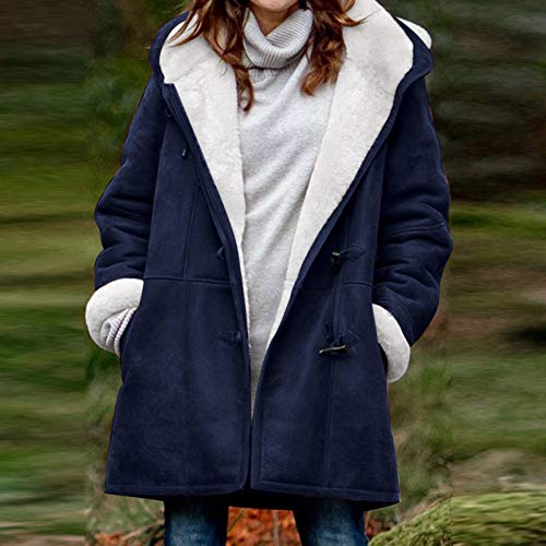 SHOBDW Mujer Venta Liquidación Sólidos Manga Larga Suéteres de Felpa Suave Jerséis Calientes Abrigo de Lana Artificial Chaqueta de Solapa Invierno Espesar Prendas de Vestir Exteriores (Gris,2XL) SHOBDW Mujer Venta Liquidación Sólidos Manga Larga Suéteres de Felpa Suave Jerséis Calientes Abrigo de Lana Artificial Chaqueta de Solapa Invierno Espesar Prendas de Vestir Exteriores (Gris,2XL)