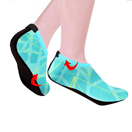 SHOBDW Peso Ligero De Secado rápido de Calcetines de Buceo Natación Zapatos de Agua Unisex para Buceo Snorkel Surf Piscina Playa Yoga Deportes Acuáticos Talla Grande, Hombres y Mujeres (Azul, M) SHOBDW Peso Ligero De Secado rápido de Calcetines de Buceo Natación Zapatos de Agua Unisex para Buceo Snorkel Surf Piscina Playa Yoga Deportes Acuáticos Talla Grande, Hombres y Mujeres (Azul, M)