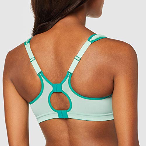 Shock Absorber Active Multisports Support Sujetador Deportivo, Verde (Vert D'eau 0bt), 100I para Mujer