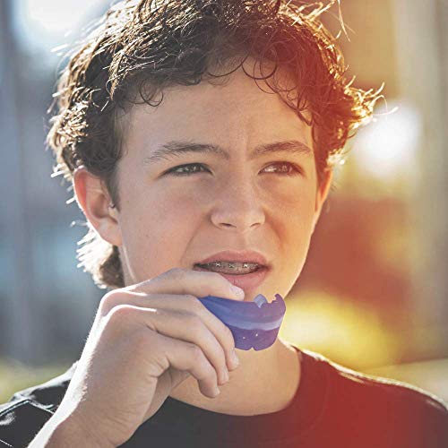 Shock Doctor 4300 Protector Bucal, Unisex Youth, Azul, 11-años