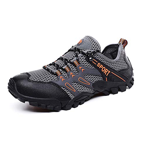 Shoes Zapatillas de Bicicleta de montaña, Zapatillas Ligeras sin traba para Hombres y Mujeres, Zapatillas de Senderismo Antideslizantes, adecuadas para la conducción Deportiva al Aire Libre ZDDAB Shoes Zapatillas de Bicicleta de montaña, Zapatillas Ligeras sin traba para Hombres y Mujeres, Zapatillas de Senderismo Antideslizantes, adecuadas para la conducción Deportiva al Aire Libre ZDDAB