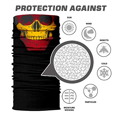ShopINess Pañuelo Braga Multifunción - Calavera España ShopINess Pañuelo Braga Multifunción - Calavera España