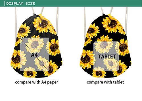 Showudesigns - Mochila con cordón para deportes al aire libre, gimnasio, diseño de dinosaurios, Unisex niños, Perezoso Despierta Me Up, Talla única Showudesigns - Mochila con cordón para deportes al aire libre, gimnasio, diseño de dinosaurios, Unisex niños, Perezoso Despierta Me Up, Talla única