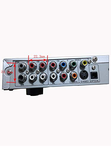 SIENOC 5 x RCA Enchufe Masculino de AV Terminal roscado del Conector enchufable SIENOC 5 x RCA Enchufe Masculino de AV Terminal roscado del Conector enchufable
