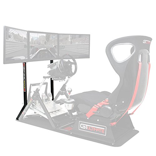 Siguiente Nivel Racing Monitor Multi Soporte para 1 x 55 "o 3 x 30 Pulgadas (PC, Xbox, PS4) Siguiente Nivel Racing Monitor Multi Soporte para 1 x 55 "o 3 x 30 Pulgadas (PC, Xbox, PS4)