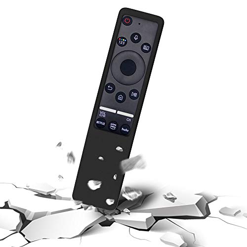 SIKAI Funda Compatible con Mando de Samsung UHD 4K Smart TV Bluetooth Remote Control RMCSPR1BP1 / BN59-01312A Antideslizante Protectora (Negro)