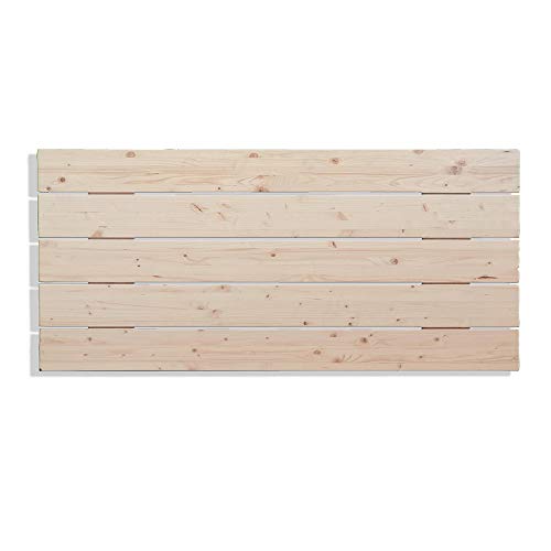 Silcar Home | Cabecero de Madera Modelo Avenco, 90 105 115 145 160cm, Transporte Incluido, Anclajes Incluidos | Cabecero para Camas de Madera Tipo Palet rústico (160 cm) Silcar Home | Cabecero de Madera Modelo Avenco, 90 105 115 145 160cm, Transporte Incluido, Anclajes Incluidos | Cabecero para Camas de Madera Tipo Palet rústico (160 cm)