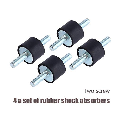 Silentblock, 4 piezas de Amortiguador Antivibracion de Goma (M6 20 * 15) Silentblock, 4 piezas de Amortiguador Antivibracion de Goma (M6 20 * 15)