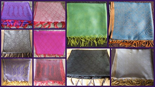 Silkroude 500 piezas al por mayor lote de diseñador de seda bufanda envuelve chales bufandas estolas