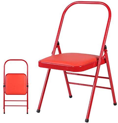 Silla de Oficina Sillas Plegables Friends of Meditation Silla para Yoga Prop para Yoga Asana y Yoga restaurativo sin Respaldo Durable Fuerte (Color: Rojo 1) Silla de Oficina Sillas Plegables Friends of Meditation Silla para Yoga Prop para Yoga Asana y Yoga restaurativo sin Respaldo Durable Fuerte (Color: Rojo 1)