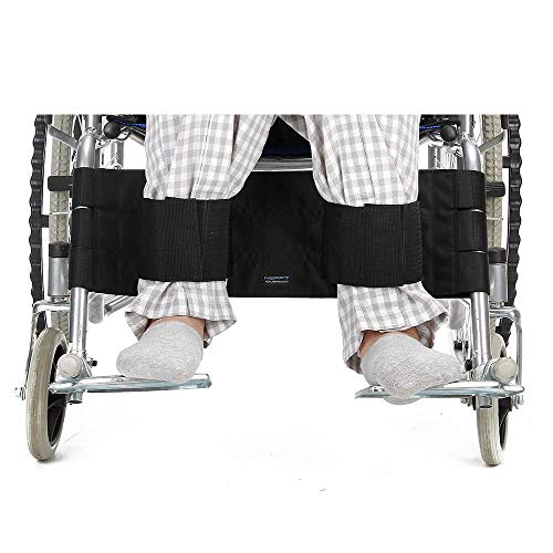 Silla de ruedas Reposapiés Correa piernas Sujeción Asiento Cinturón seguridad silla de ruedas Transporte médica pies Restricción Cinturón apoyo Accesorio para personas mayores, discapacitados (negro) Silla de ruedas Reposapiés Correa piernas Sujeción Asiento Cinturón seguridad silla de ruedas Transporte médica pies Restricción Cinturón apoyo Accesorio para personas mayores, discapacitados (negro)