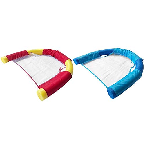 Silla Flotante Flotante De La Piscina Fila Fideos Silla con Malla para Adultos Niños Hidráulico De Cubierta Patinete Junta De Agua Silla,Azul Silla Flotante Flotante De La Piscina Fila Fideos Silla con Malla para Adultos Niños Hidráulico De Cubierta Patinete Junta De Agua Silla,Azul