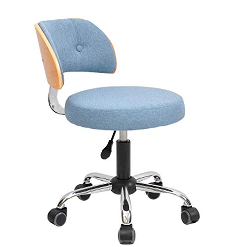 Silla para computadora de la Oficina en casa - Silla giratoria Minimalista Moderna giratoria de Escarabajo casa Silla de Estudio Individual-6 Silla para computadora de la Oficina en casa - Silla giratoria Minimalista Moderna giratoria de Escarabajo casa Silla de Estudio Individual-6