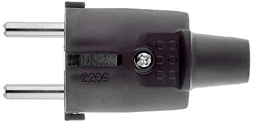 Silver Electronics 9230 Clavija Macho, Negro Silver Electronics 9230 Clavija Macho, Negro