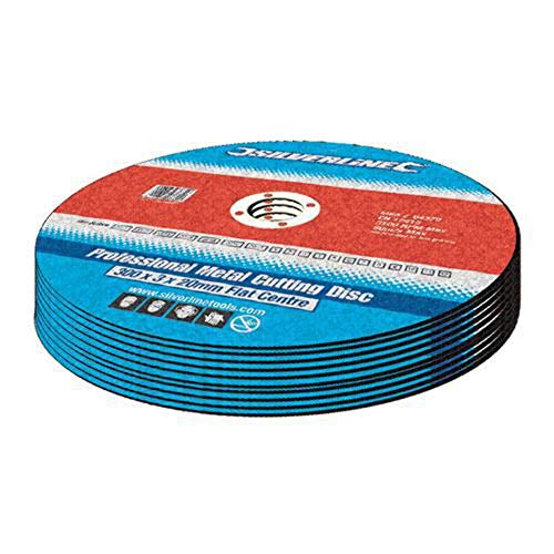 Silverline 103622 - Disco plano reforzado para corte de metal (300 x 3 x 20 mm) Silverline 103622 - Disco plano reforzado para corte de metal (300 x 3 x 20 mm)