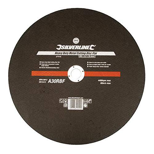 Silverline 103622 - Disco plano reforzado para corte de metal (300 x 3 x 20 mm) Silverline 103622 - Disco plano reforzado para corte de metal (300 x 3 x 20 mm)