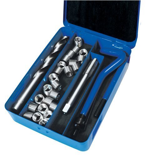 Silverline 489540 - Juego reparador de roscas Helicoil (M10 x 1,5 mm) Silverline 489540 - Juego reparador de roscas Helicoil (M10 x 1,5 mm)