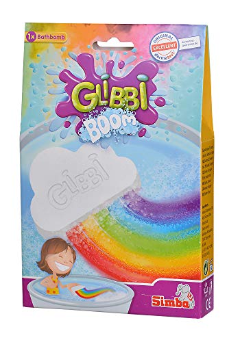 Simba- Glibbi Boom Bola de baño mágica con Efecto arcoíris, a Partir de 3 años (105953451)