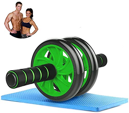 SIMEIXI Rodillos Abdominales, Rueda de Ejercicio Abdominal, Entrenador de Fuerza Abdominal, con una Almohadilla Extra Gruesa para la Rodilla. (Verde) SIMEIXI Rodillos Abdominales, Rueda de Ejercicio Abdominal, Entrenador de Fuerza Abdominal, con una Almohadilla Extra Gruesa para la Rodilla. (Verde)