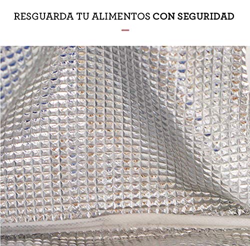 SIMFAMILY Bolsa Térmica Porta Alimentos Infantil Resistente al Agua (Zorro) SIMFAMILY Bolsa Térmica Porta Alimentos Infantil Resistente al Agua (Zorro)