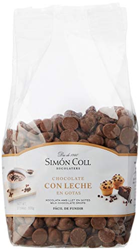 Simón Coll - Gotas de Chocolate con Leche 500g Simón Coll - Gotas de Chocolate con Leche 500g