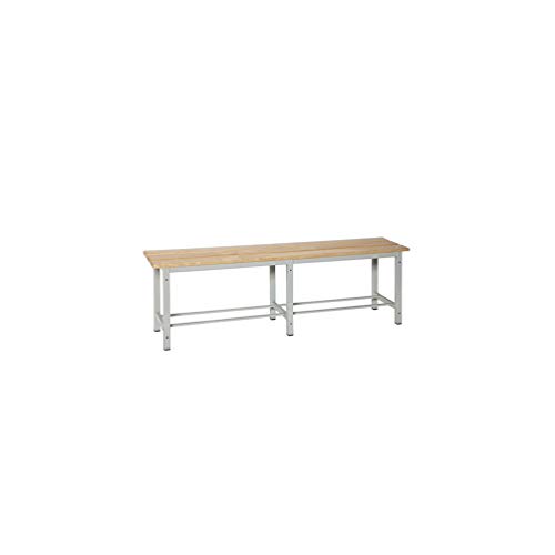 Simonrack 90438D1500 Banco desmontado, 1500 x 475 x 320 mm, Gris/madera