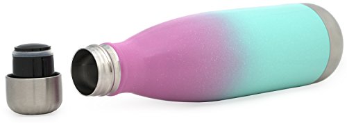 Simple Modern Wave 500ml Termo Botella Agua Acero Inoxidable, Botella Termica Mantiene el Frio por 28 Horas Aislada al Vacío Doble Pared para Deporte café o Viaje Dos Tono: Sorbete Simple Modern Wave 500ml Termo Botella Agua Acero Inoxidable, Botella Termica Mantiene el Frio por 28 Horas Aislada al Vacío Doble Pared para Deporte café o Viaje Dos Tono: Sorbete