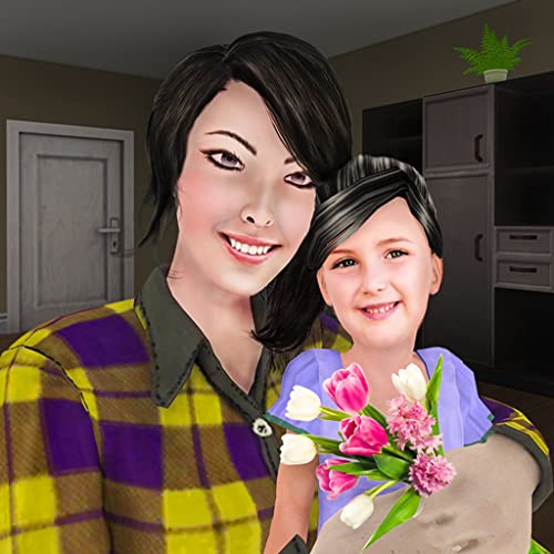 Simulador de estilo de vida de madre virtual modelo 3d