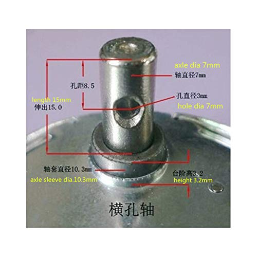 Sincronizador sincrónico de la placa giratoria Motor 50 / 60Hz Frecuencia AC 220~240V Motor con engranaje CW/CCW 4W(8-10RPM)