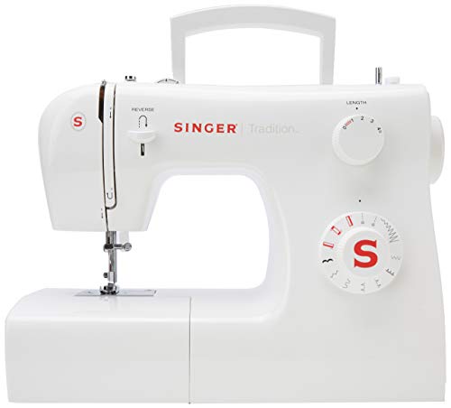 Singer 2250 Tradition - Máquina de Coser mecánica, 10 Puntadas, 43 x 22 x 35,2 cm, Blanco Singer 2250 Tradition - Máquina de Coser mecánica, 10 Puntadas, 43 x 22 x 35,2 cm, Blanco