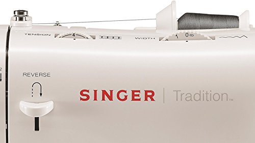 Singer 2282 Tradition - Máquina de coser mecánica, 32 puntadas, Blanco