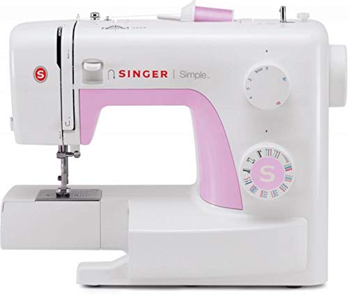 Singer 3223 Simple - Máquina de coser mecánica, 23 puntadas, color blanco Singer 3223 Simple - Máquina de coser mecánica, 23 puntadas, color blanco