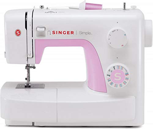 Singer 3223 Simple - Máquina de coser mecánica, 23 puntadas, color blanco Singer 3223 Simple - Máquina de coser mecánica, 23 puntadas, color blanco
