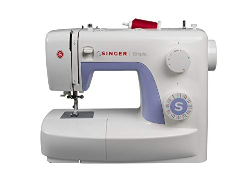 Singer Simple 3232 - Máquina de coser mecánica, 32 puntadas, 120 V, color blanco Singer Simple 3232 - Máquina de coser mecánica, 32 puntadas, 120 V, color blanco