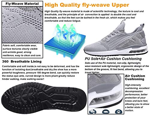 SINOES 2020 Zapatillas de Mujer, Malla Tejida Tejida Calzado Deportivo Casual Zapatos de Suela Gruesa Zapatillas Deportivas de Malla al Aire Libre para Mujer Zapatillas Deportivas de Malla Gruesa SINOES 2020 Zapatillas de Mujer, Malla Tejida Tejida Calzado Deportivo Casual Zapatos de Suela Gruesa Zapatillas Deportivas de Malla al Aire Libre para Mujer Zapatillas Deportivas de Malla Gruesa