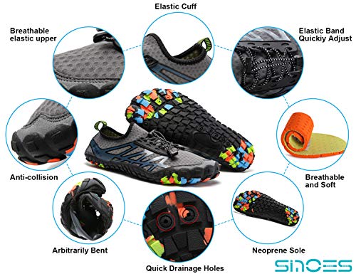 SINOES Calcetines de Buceo Natación Zapatos de Agua Unisex para Buceo Snorkel Surf Piscina Playa Yoga Deportes Acuáticos, Hombres y Mujeres SINOES Calcetines de Buceo Natación Zapatos de Agua Unisex para Buceo Snorkel Surf Piscina Playa Yoga Deportes Acuáticos, Hombres y Mujeres