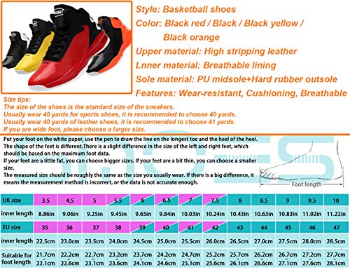 SINOES Hombres Respirable Baloncesto Zapatillas Nuevo Al Aire Libre Cima Mas Alta Zapatos Atléticos Zapatos De Running Ligeros SINOES Hombres Respirable Baloncesto Zapatillas Nuevo Al Aire Libre Cima Mas Alta Zapatos Atléticos Zapatos De Running Ligeros