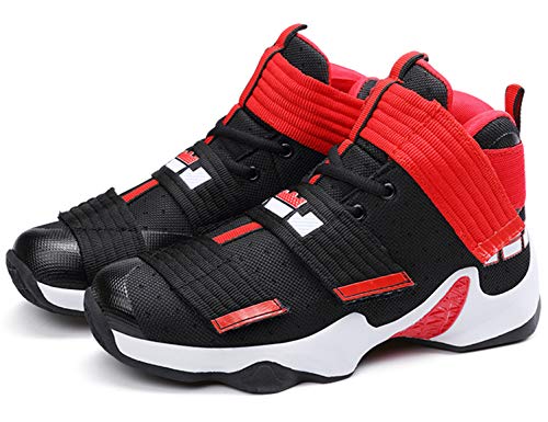 SINOES Zapatillas De Baloncesto para Hombre, Zapatillas De Baloncesto De Tejido De Microfibra Y Zapatillas Ligeras De Microfibra De Rendimiento