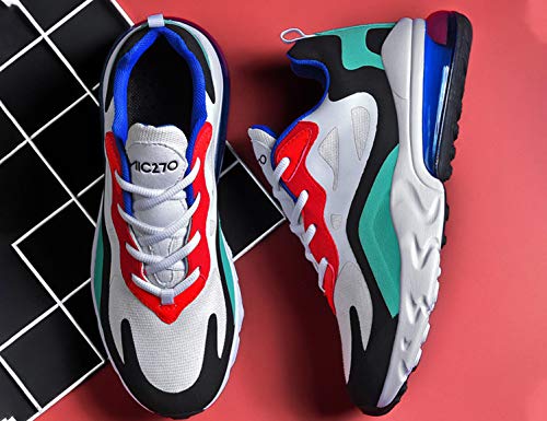 SINOES Zapatillas de Deporte con Cojines de Aire Calzado de Running Net para Estudiante Volar Zapatos Tejidos Zapatillas Deportivas de Mujer Gimnasia Sneakers 40 EU