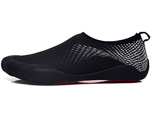 SINOES Zapatos de Agua Escarpines Mujer Hombre Antideslizante Secado Rápido Descalzo Natacion Zapatillas para Buceo Snorkel Surf Piscina Playa