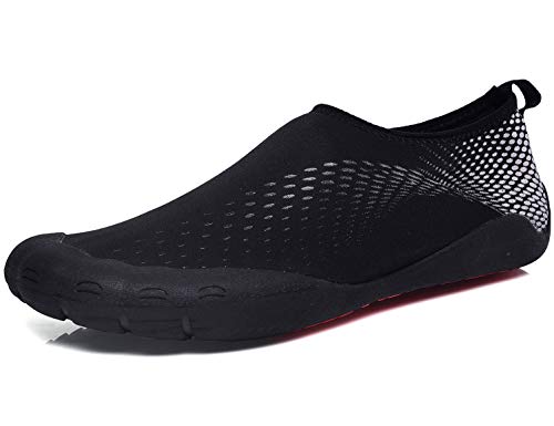 SINOES Zapatos de Agua Escarpines Mujer Hombre Antideslizante Secado Rápido Descalzo Natacion Zapatillas para Buceo Snorkel Surf Piscina Playa