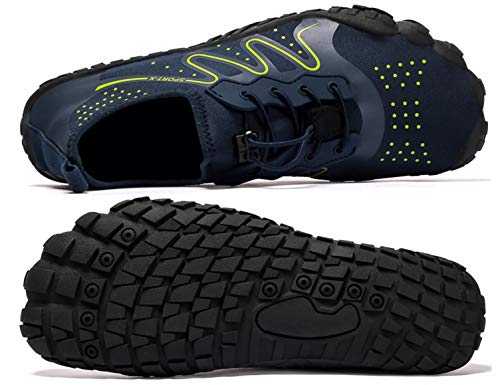 SINOES Zapatos de Agua Hombre Mujer Zapatillas Snorkel Bucear Surf Deportes Acuáticos Escarpines Vela Mar Río Aqua Calzado Piscina Playa Yoga Transpirable de Secado Rápido