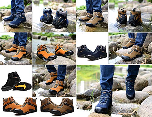 SINOES Zapatos de Senderismo Hombre Outdoor Botas de Trekking Zapatillas de Senderismo Escalada Zapatos de Montaña Botas de Senderismo